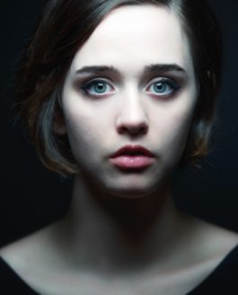 Big green eyes